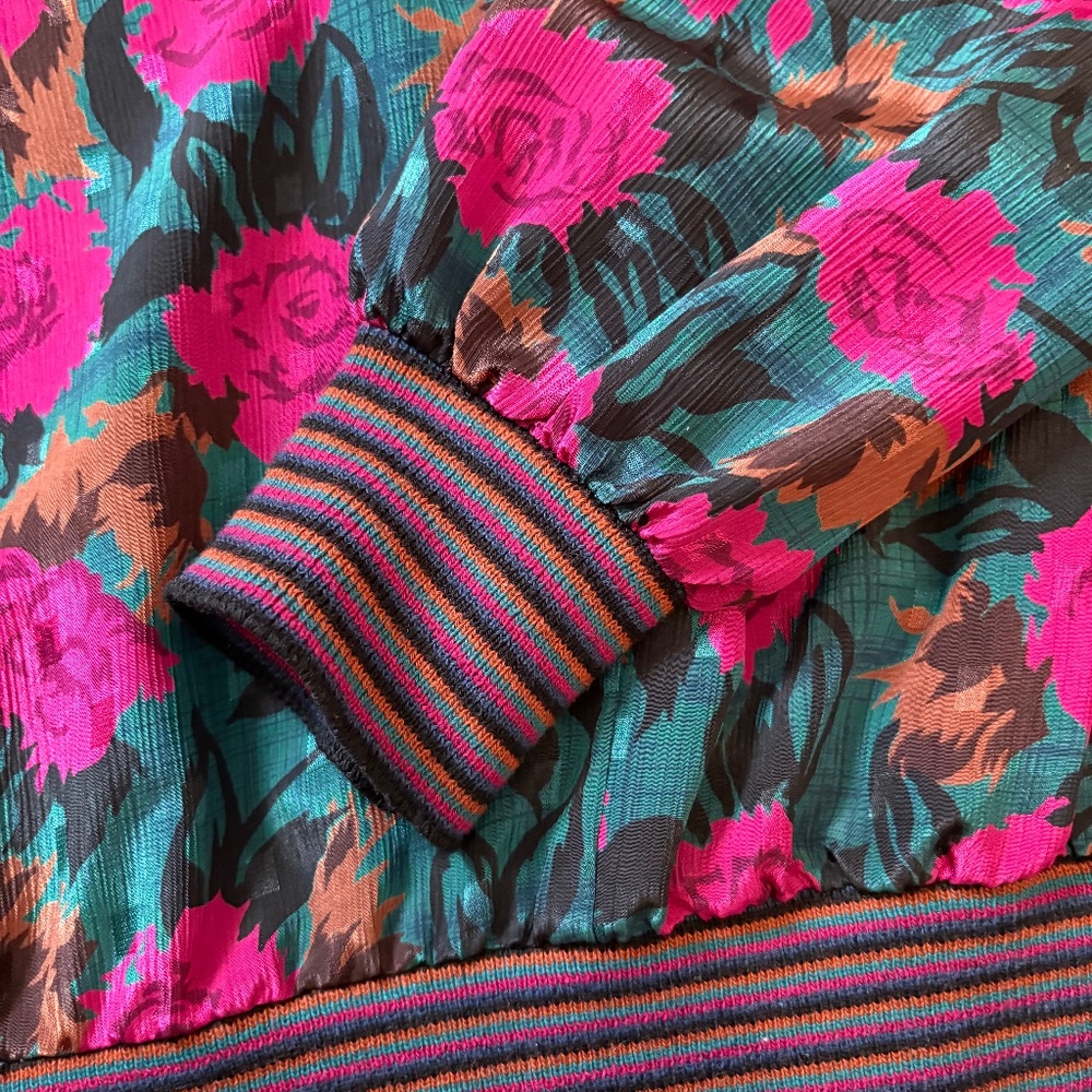 Vintage Russ Floral Blouse